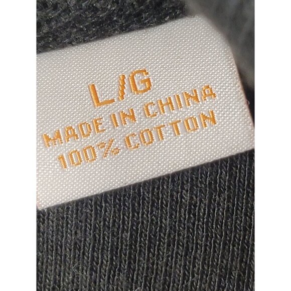 Tommy Bahama 1/4 Zip Relax Deluxe Black Pullover Sweatshirt L - Picture 11 of 12